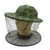 Mosquito Testa Protettore Cappello Net Hat insetti insetti Bee Proof Mash Hat Outdoor Fishing Sun Cap Anti Bee Hat Anti Mosquito