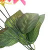 Decorative Flowers Simulated 5-pronged Hydrangea Wedding Decor Flower Decorations With Stems Artificial