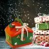 Envoltório de presente Caixa de doces de Natal Casa Caixas de presentes Suprimentos para lembrancinhas de festa