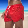 Short masculin Summer mince et léger nage à sec rapide pour hommes Swimwear Man Swimsuit Swimks Male Bathing Beach Wear Surf Boxer