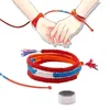 Charm Bilezikler Ayarlanabilir Kumihimo Bilezik Japon Handchain Mücevherleri Anime hayranları için el yapımı dokuma bileklik