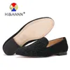 Casual Shoes Handmade Crafts Men Velvet With Paisley Printing Party And Banquet Luxurious Loafers Plus Size Male's Flats