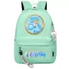Kinderella Princik Kawaii Boys Girls School Book Bags Women Bagpack Teenagers Canvas Laptop Travel plecak v77m#