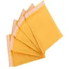 Gift Wrap Kraft Bubble Zakken Voor Mailers Gewatteerde Enveloppen Mailing Verpakking Gratis Levering 20x25 cm 4 cm 50 stks/partij