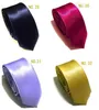İpek Sade Erkekler Kazılar Renk Satin Polyester Parti Erkekler için Slolid 35 Boyun Renkleri Düğün Yeterli Stok C001 HEGKK