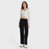 Active Pants Al Women Straight Ben With High Midj Loose and Bettable Casual Sports Fitness