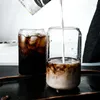 Bicchieri da vino Tazza di vetro creativa Tazza da caffè Latte Tè Birra Cocktail Bevanda fredda Succo di frutta Accessori da bar durevoli ad alto contenuto di borosilicato