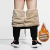 Pantalons pour hommes hiver épais et chaud surdimensionné décontracté pour les personnes âgées d'âge moyen