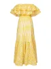 Элегантные платья, женское летнее платье 2023, женское платье с разрезом на шее, коротким рукавом, высокой талией и вырезом, элегантное элегантное миди-платье