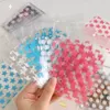 50pcs Transparent Star Kpop Photocard Holder Self-adhesive Opp Bag Anti-scratch Card Protective Case Fi Gift Packaging Bag 17An#