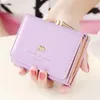 small Women Wallet loving heart Short Women's Wallet Card Holder Girls Mini Woman Fi Lady Coin Purse for Female Clutch Bag G8T6#