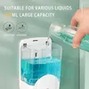 Liquid Soap Dispenser Wall-mounted Automatic Infrared Induction Hand Sanitizer Machine For Home Use 600ML Large Capacity