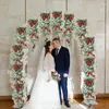 Vasi Rose Vine Garland Flower Vines con fiori Wall Wedding per lo sfondo