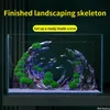Floating Island Aquarium Ornaments Rocks Simulation Dragon Stone Wood Bakgrund Fish Tank Accessories Decor 240321