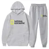 National Geographic Channel Sportswear Mens Spring and Autumn Two Piece Set56zl5viyOSNO