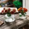 Vaser amerikansk stil präglad retro stor mun vas Hydroponic Flower Arrangement vattenblommor vardagsrum ornament