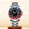 fashion style men watch automatic watch 3186 Mechanical movement 40mm coke circle Sapphire waterproof wristwatch 904L stainless steel watch with box