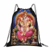 Lord Ganesh Shri Ganesh Hindu Lord Chakra Cool DrawString väskor Gym Bag Gym Softback Shop Bag Bag School Sport Bag Y2J5#