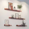 Rekken Acryl Drijvende Planken Wandmontage Boekenplank Kleur Onzichtbare Wandplank Display Opbergrek voor Kamer Thuis Badkamer Keuken