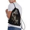 cristiano Raldo Futebol CR7 Cordão Mochila Sports Gym Sackpack String Bag para Exercício I2nB #