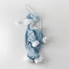 Quatre saisons bébé barboteuses né garçons filles vêtements lapin oreille à capuche combinaison infantile costume polaire épais bébé barboteuse pyjamas 240322