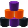 Party Decoration High Quality 6 Rolls Orange Purple And Black Crepe Paper Streamers Decorations For Birthday Halloween Supplies