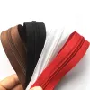 Jackets Zippers Wholesale 50pcs 3# (624 Inch) Nylon Coil Zippers Tailor Sewing Bulk Zippers Slide Diy Craft Clothes Accessory (1560cm)