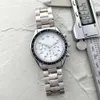 Nova pulseira de aço de relógio de quartzo de marca europeia popular, mesmo preço, estilo calendário disponível