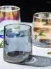 Canecas copo de água transparente high-end japonês uísque doméstico cerveja baijiu vinho estrangeiro
