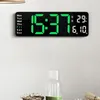 Table Clocks Led Digital Alarm Clock Time Date Temperature Week Display Wall-mounted Electronic Wall