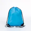 Portable Sports Bag Thicken DrawString Belt Riding ryggsäck Gym Takstringskor Väska Kläder ryggsäckar Vattentät A810#