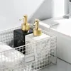 Dispenser di sapone liquido 1pc ceramica da viaggio portatile WC doccia gel shampoo erogazione bottiglia contenitore accessori per il bagno