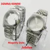 36mm/40mm Watch Case 10Bars Jubilee/Oyster Strap Fit NH35 NH36 NH34 ETA2824 2836 DG2813/3804 Miyota 8215 Movement