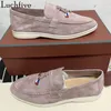 Casual Shoes Quality Kid Suede Tassel Flat Women Summer Comfortable Formal Walking Unisex Mujer