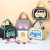 Carto Car Isolated Food Bag Bento Lunch Box Thermal Cooler Bags Ctainer Portable Work Picknick Pouch Handväskor för Women Kids A5JT#