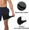 240216 Ber Gym Shorts Mężczyźni kobiety 2 w 1 Szybkie suche sportowe letnie fitness trening siatkowy Performance 240327