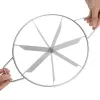 Pancake Pizza Cutter Torta Affettatrice In Acciaio Inox Torta Divisore Splitter Cocina Gadget Utensili Da Cucina