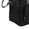 Sacs de rangement Sac à déjeuner isolé Technologie de pressage Noir Multi-fonctions étanches pour les hommes de bureau de pique-nique