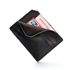 Slim Designer Men's Credit Card Holder Läderplånböcker Bankkort Fodral Busin Mini Purse för körkort Små korthållare M2UU#