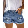 Les shorts de créateurs se vendent bien pour femmes Street Trendy Summer Denim Sexy Hot Pants Fdvc