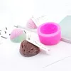 Baking Moulds DIY Creative Homemade Ice Cream Ball Mold Cheese Mousse Silicone Decoration Family Gift Home Supplies