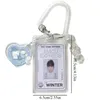 3 -дюймовый Kpop Idol Transparent Card держатель Credit Id Bank Card Photo Displer Holder Cite Kpop Photocard Photo Protector Q35M##