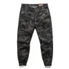 Men's Pants 97% Cotton Camouflage For Men Retro Casual Workwear Patch Jogger Trousers Youth Male Spring Autumn Fashion Washed Wear