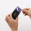 Porte-cartes RFID en aluminium, 2 pièces, blocage de banque, portefeuille Anti-vol, étui de protection pour cartes de crédit, lecteur de sécurité, bouclier intelligent, nouveau 8316 #