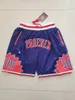 Short authentique pour hommes, Phoenix, Suns, basket-ball, rétro, maille brodée, décontracté, athlétique, équipe de gymnastique, 06