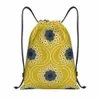 Bubble Fr Print Trekkoord Rugzak Sport Sporttas Voor Mannen Vrouwen Orla Kiely Training Sackpack C2Zr #