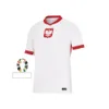 2024 2025 Pologne Lewandowski Soccer Jerseys Polonia Krychowiak Grosicki Zielinski Milik Zalewski Szymanski Polonais 1986 Chemises de football rétro Kiwior Hommes Kit Enfants