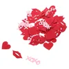 Dekoracja imprezowa Wystrój ślubny Walentynki konfetti dla stołowych ozdoby domowej flash po rekwizyty