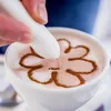 Kaffeelöffel, 1 Stück, Blumen-Zeichnungsstift, Gewürz-Schnitzhalter, DIY-Kuchenröster
