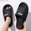 home shoes 2024 Men Summer Fashion Sports Thick Bottom Home Indoor Outdoor Resistant Non-Slip Cool Slippers Street Style Adult Flip Flops Y240401